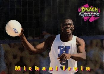 1992 Beach Sports - Autographs #AC1 Michael Irvin Front